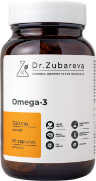 Dr.Zubareva, Омега-3, капсулы, 60 шт.