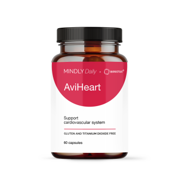MINDLY, AviHeart (для поддержания работы сердечно-сосудистой системы), капсулы, 60 шт.